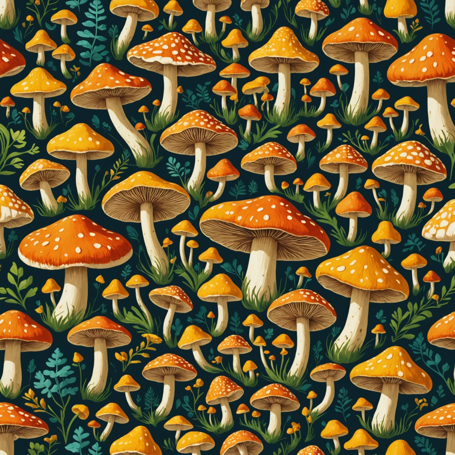 Самые красивые грибы: несъедобные и съедобные