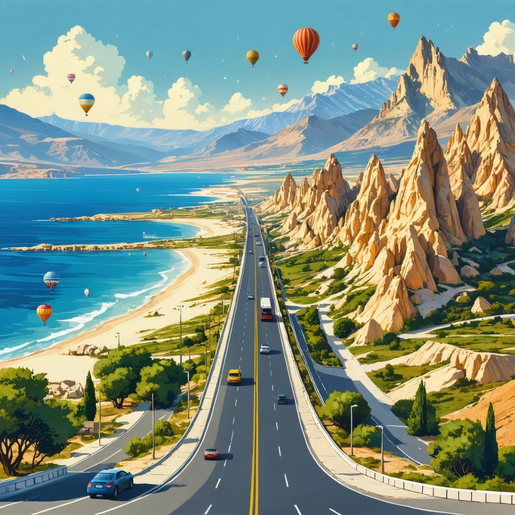 Анталия — Каппадокия: расстояние, особенности, виды и применение