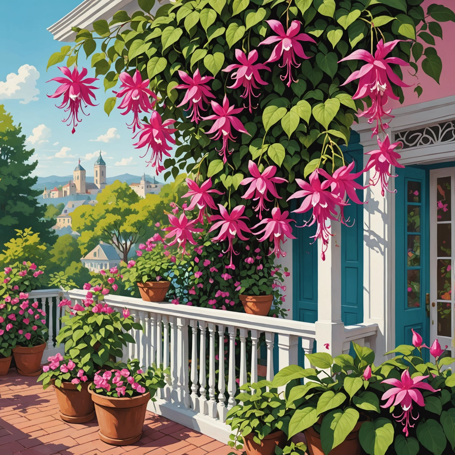 Разбираемся с фуксия ампельная: от А до Я